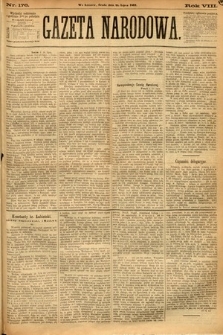 Gazeta Narodowa. 1869, nr 176