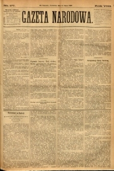 Gazeta Narodowa. 1869, nr 177