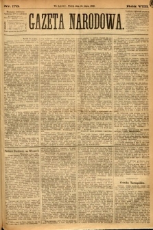 Gazeta Narodowa. 1869, nr 178
