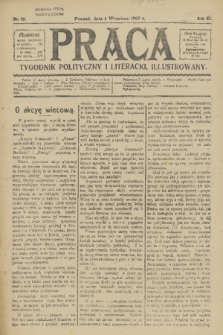 Praca: tygodnik polityczny i literacki, illustrowany. R. 11, 1907, nr 35