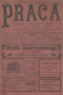 Praca: tygodnik polityczny i literacki, illustrowany. R. 11, 1907, nr 40