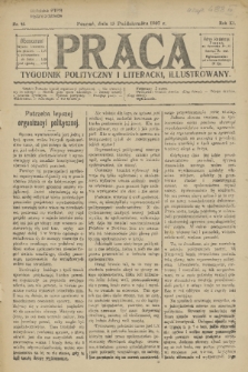 Praca: tygodnik polityczny i literacki, illustrowany. R. 11, 1907, nr 41