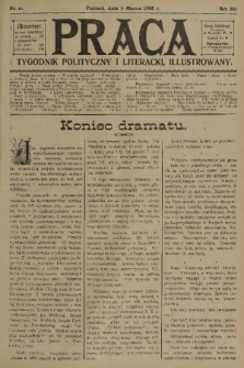 Praca: tygodnik polityczny i literacki, illustrowany. R. 12, 1908, nr 10