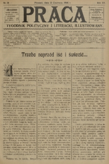 Praca: tygodnik polityczny i literacki, illustrowany. R. 12, 1908, nr 25
