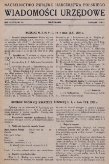 Wiadomości Urzędowe. R. 4, 1926, nr 11