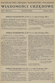 Wiadomości Urzędowe. R. 7, 1929, nr 3
