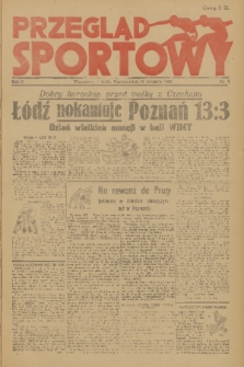 Przegląd Sportowy. R. 2, 1946, nr 3