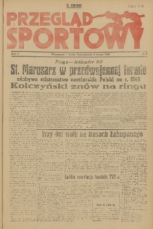 Przegląd Sportowy. R. 2, 1946, nr 6