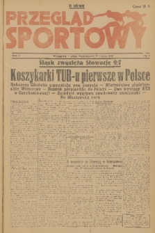 Przegląd Sportowy. R. 2, 1946, nr 11
