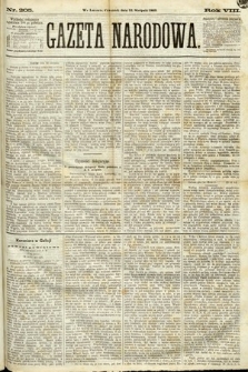 Gazeta Narodowa. 1869, nr 205