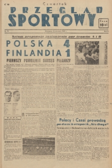 Przegląd Sportowy. R. 3, 1947, nr 75