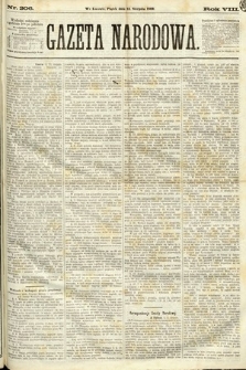 Gazeta Narodowa. 1869, nr 206