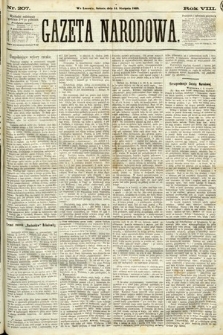 Gazeta Narodowa. 1869, nr 207