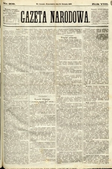 Gazeta Narodowa. 1869, nr 209