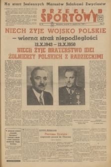 Przegląd Sportowy. R. 6, 1950, nr 81