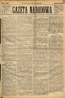 Gazeta Narodowa. 1869, nr 229