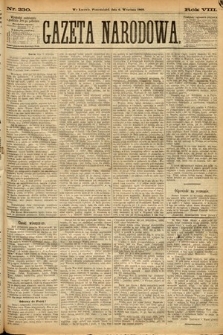 Gazeta Narodowa. 1869, nr 230
