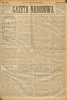 Gazeta Narodowa. 1869, nr 231