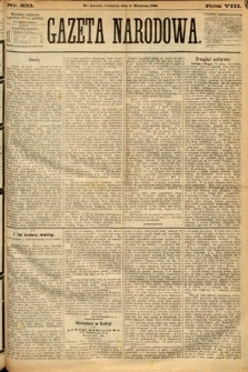 Gazeta Narodowa. 1869, nr 233