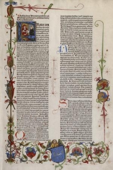 Biblia, cum glossa ordinaria Walafridi Strabonis aliorumque et interlineari Anselmi Laudunensis. P. 1