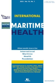 International Maritime Health : official scientific forum of the International Maritime Health Foundation. Vol. 72, 2021, no. 1