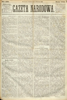 Gazeta Narodowa. 1869, nr 236