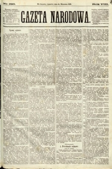 Gazeta Narodowa. 1869, nr 240