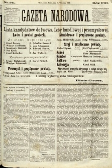 Gazeta Narodowa. 1869, nr 241