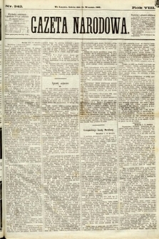 Gazeta Narodowa. 1869, nr 242