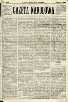 Gazeta Narodowa. 1869, nr 244