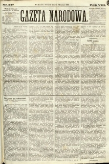 Gazeta Narodowa. 1869, nr 247