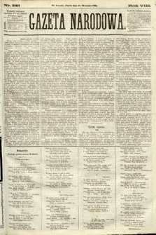 Gazeta Narodowa. 1869, nr 248