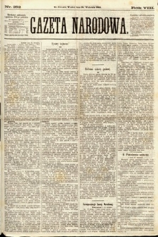 Gazeta Narodowa. 1869, nr 252