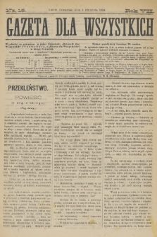 Gazeta dla Wszystkich. R.7, 1884, nr 16