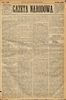Gazeta Narodowa. 1869, nr 273