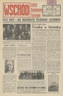 Wschód : Lwów, Stanisławów, Tarnopol : życie miast i wsi województw południowo-wschodnich. R.2, 1937, nr 39