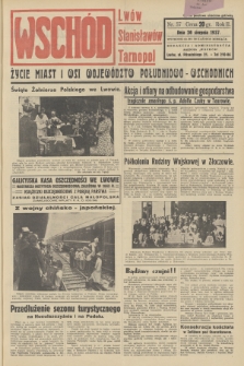 Wschód : Lwów, Stanisławów, Tarnopol : życie miast i wsi województw południowo-wschodnich. R.2, 1937, nr 57