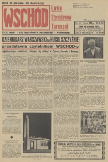 Wschód : Lwów, Stanisławów, Tarnopol : życie miast i wsi województw południowo-wschodnich. R.3, 1938, nr 95
