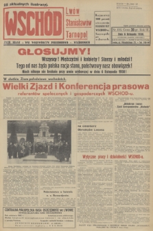 Wschód : Lwów, Stanisławów, Tarnopol : życie miast i wsi województw południowo-wschodnich. R.3, 1938, nr 103