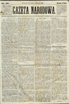 Gazeta Narodowa. 1869, nr 281