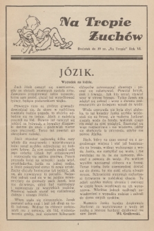Na Tropie Zuchów : dodatek do nr 19 „Na Tropie”. R.6, 1933