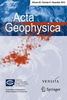 Acta Geophysica. Vol. 62, 2014, no.6