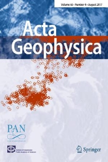 Acta Geophysica. Vol. 65, 2017, no. 4