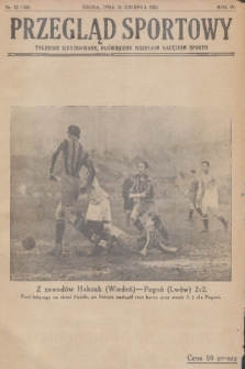 Przegląd Sportowy : tygodnik ilustrowany, poświęcony wszelkim gałęziom sportu. R. 4, 1924, nr 52