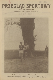 Przegląd Sportowy : tygodnik ilustrowany poświęcony wszelkim gałęziom sportu. R. 5, 1925, nr 46