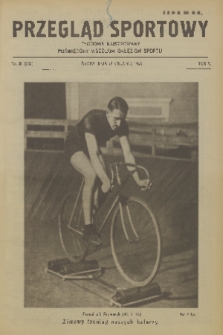 Przegląd Sportowy : tygodnik ilustrowany poświęcony wszelkim gałęziom sportu. R. 5, 1925, nr 50