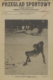 Przegląd Sportowy : tygodnik ilustrowany poświęcony wszelkim gałęziom sportu. R. 5, 1925, nr 52