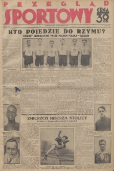 Przegląd Sportowy. R. 7, 1927, nr 15