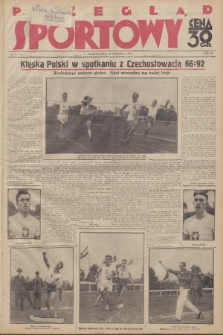 Przegląd Sportowy. R. 7, 1927, nr 38