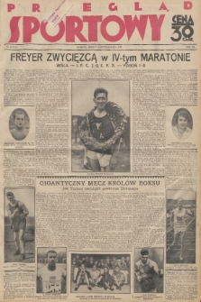 Przegląd Sportowy. R. 7, 1927, nr 39